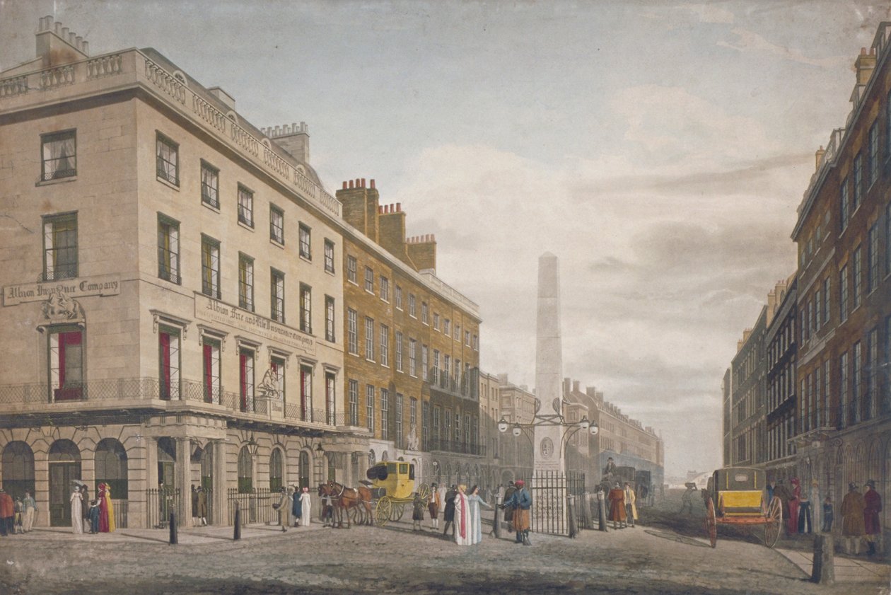 New Bridge Street, City of London, 1809 von William James Bennett
