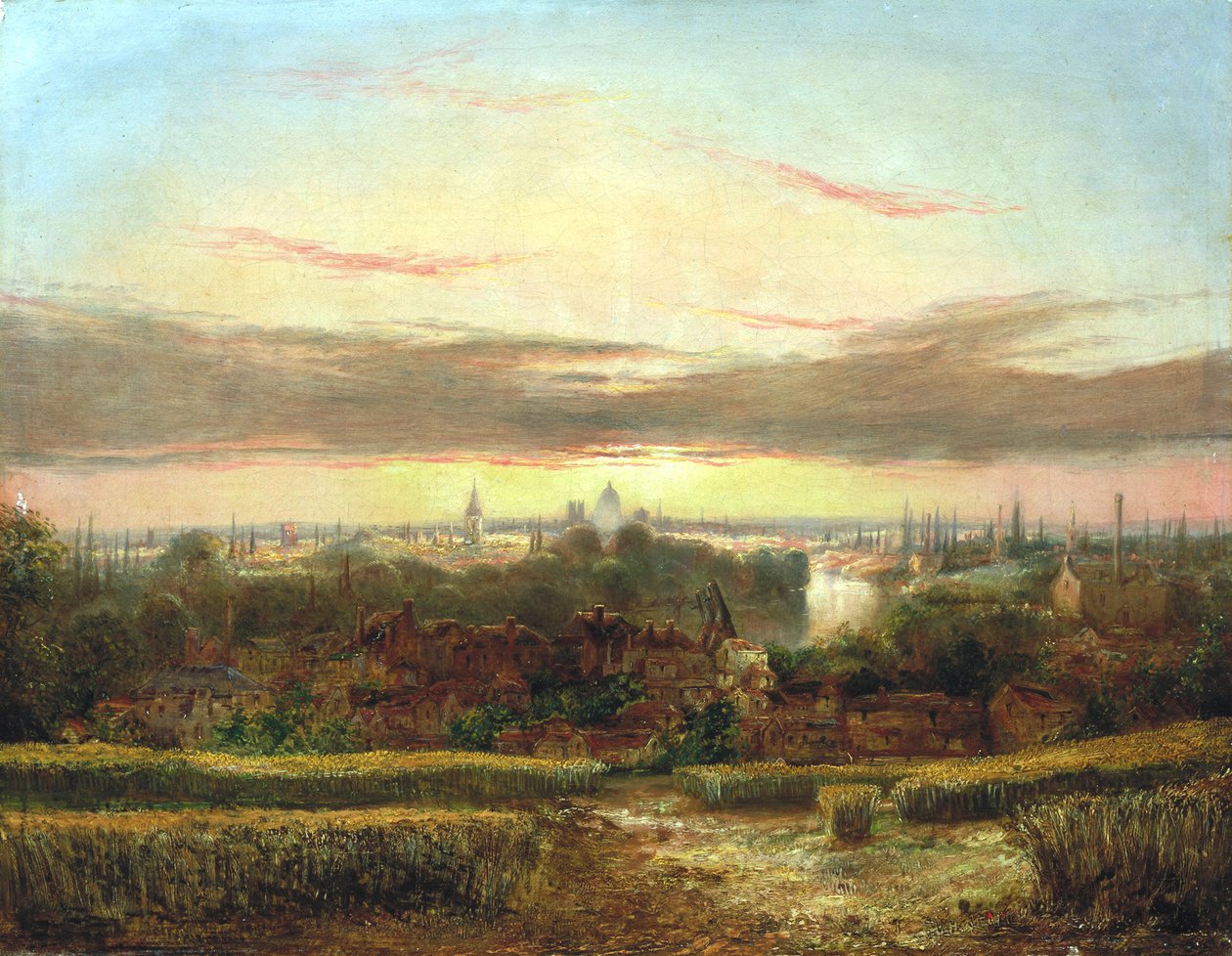 Blick von oben auf Wandsworth, Westminster und St. Paul