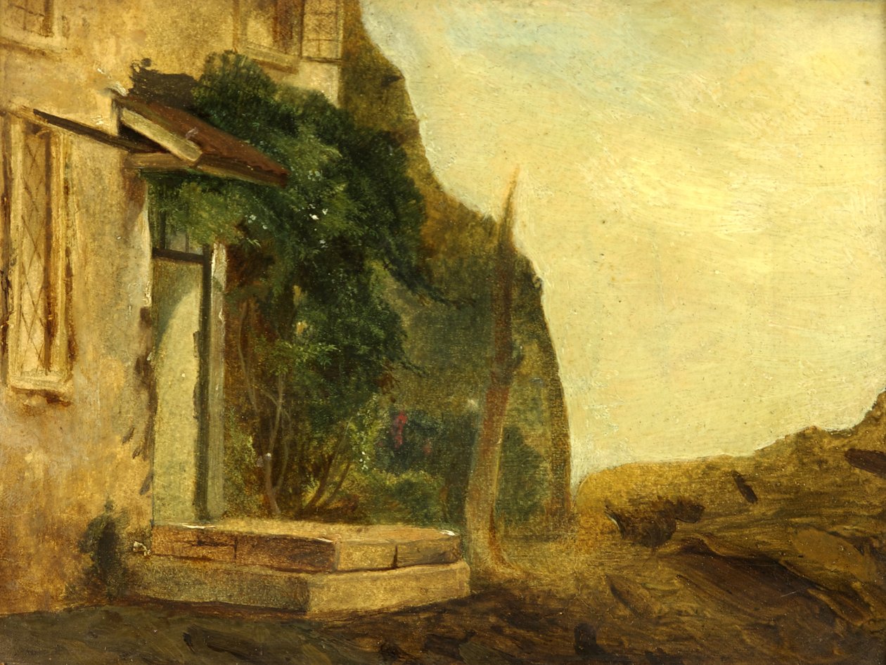 Eine Hüttentür von William James Muller