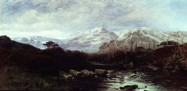 Weitläufige Flusslandschaft von William James Muller