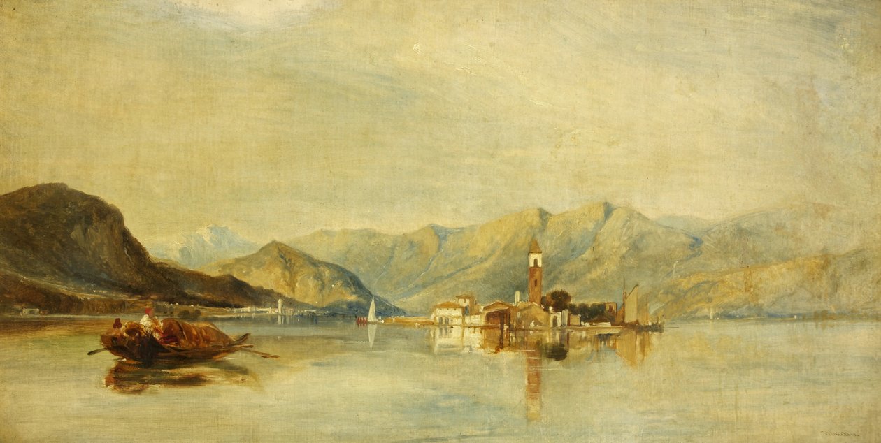 Lago Maggiore und Isola Bella von William James Muller