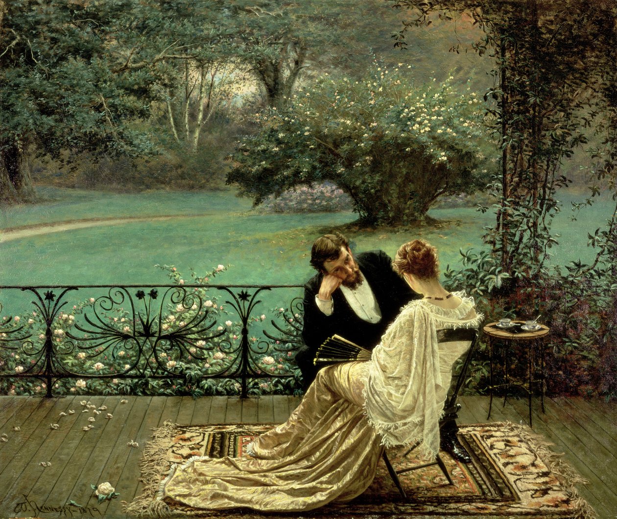 Der Stolz von Dijon, 1879 von William John Hennessy