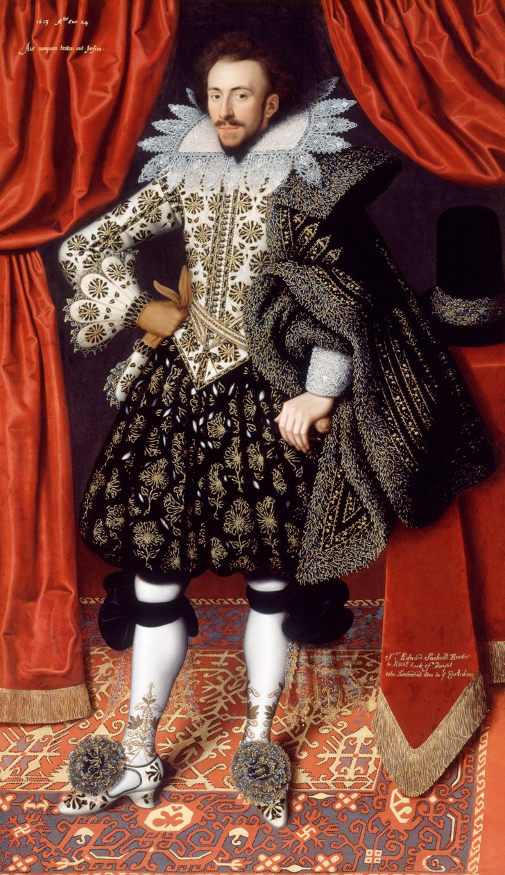 Richard Sackville ca. 1613 von William Larkin