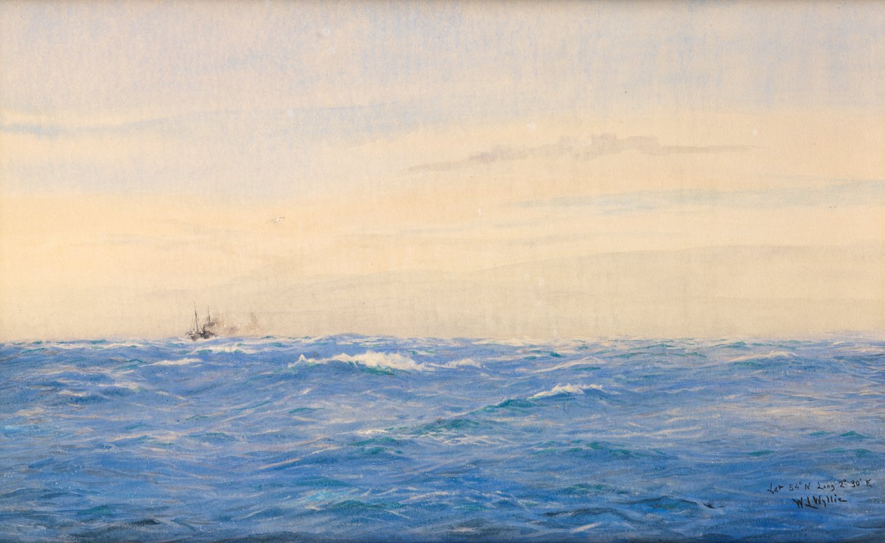 Konvoi, Die Nordsee von William Lionel Wyllie