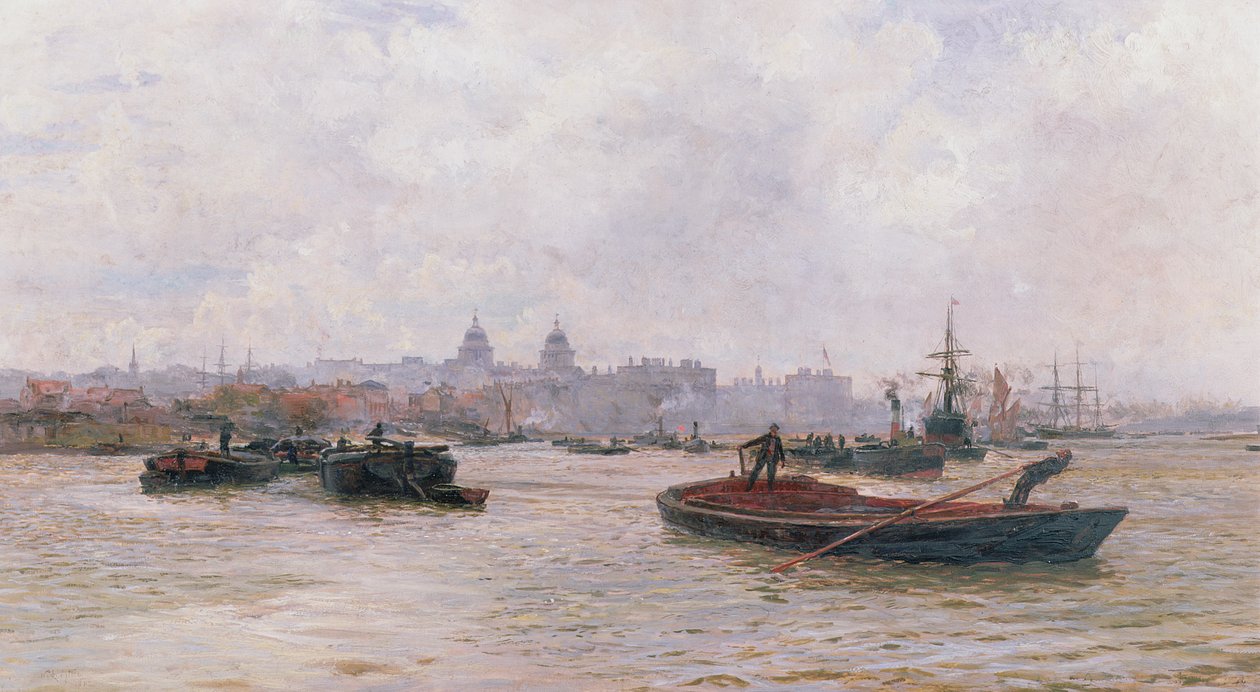 Greenwich Hospital von William Lionel Wyllie