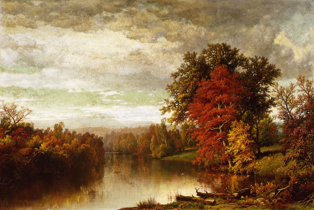 Farben des Herbstes von William Mason Brown