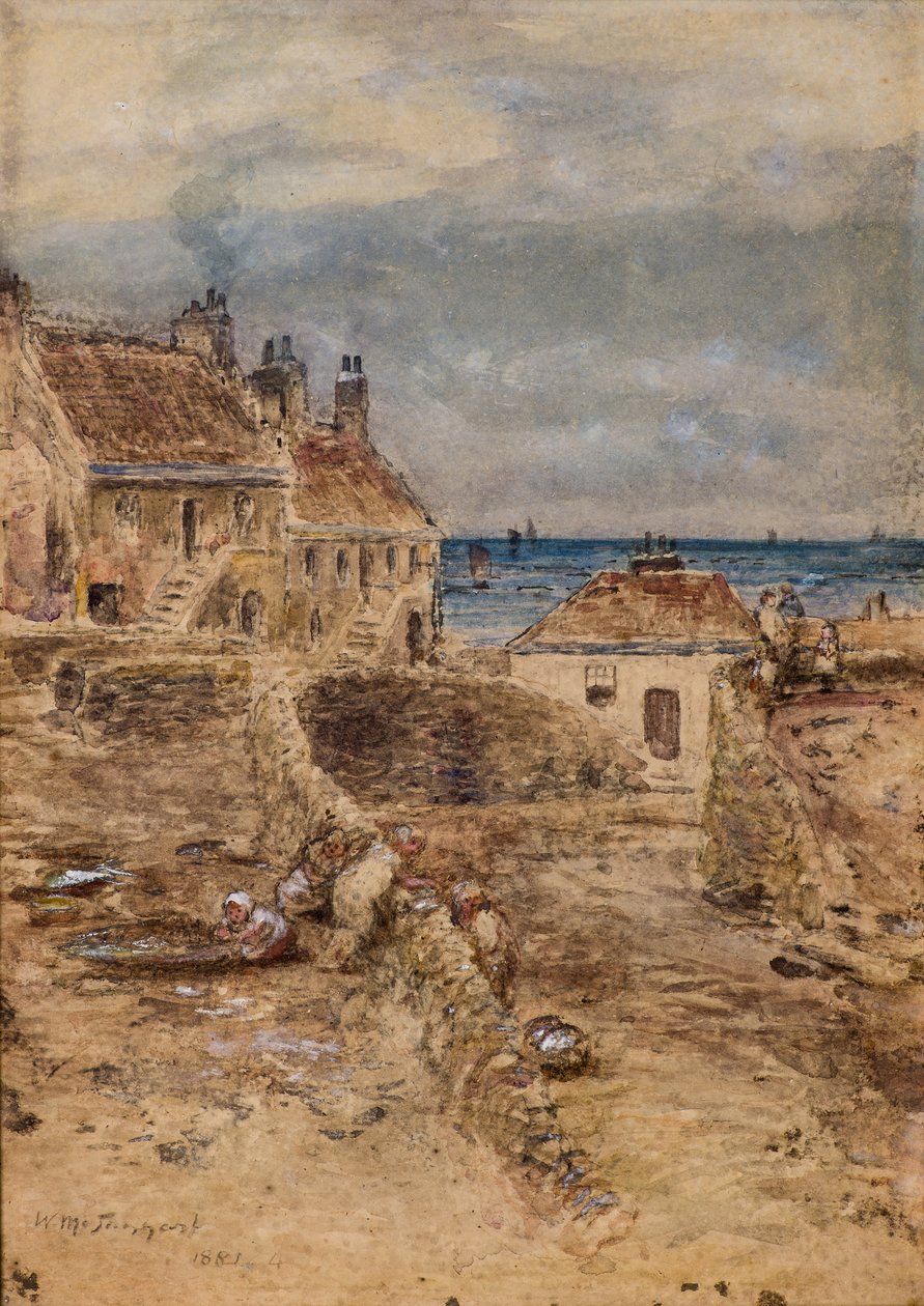 Rote Dächer von William McTaggart