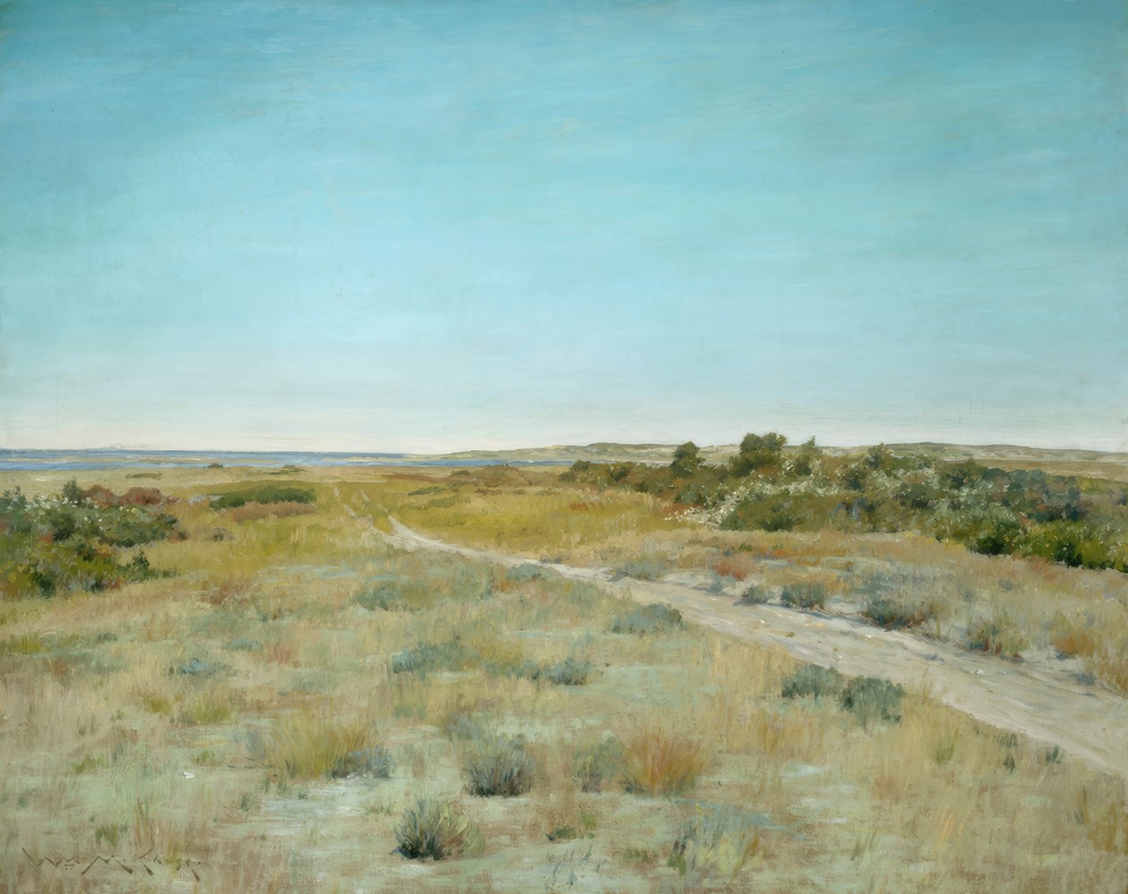 Erster Hauch von Herbst von William Merritt Chase