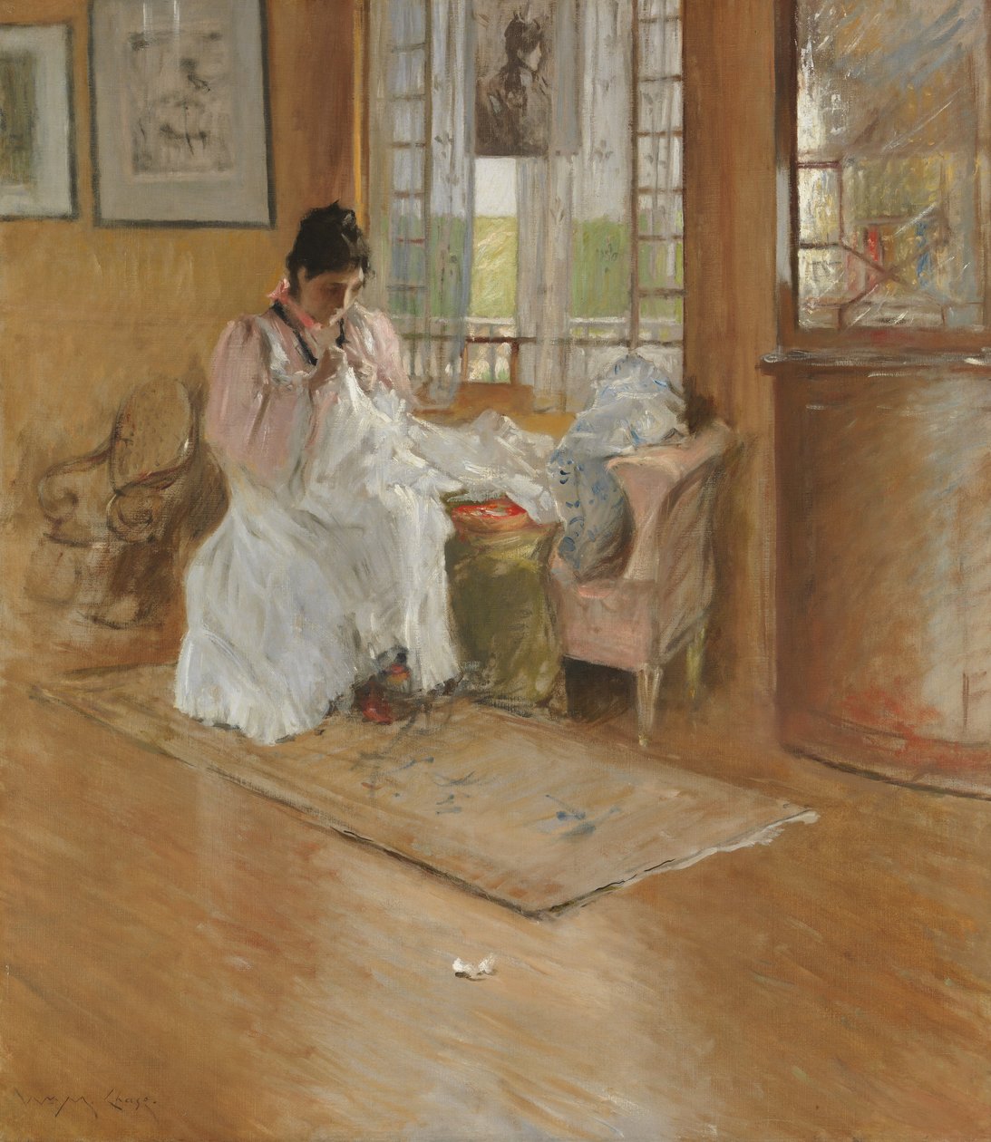 Für den Kleinen, ca. 1896 von William Merritt Chase
