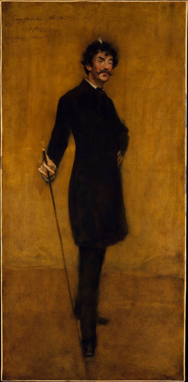 James Abbott McNeill Whistler von William Merritt Chase