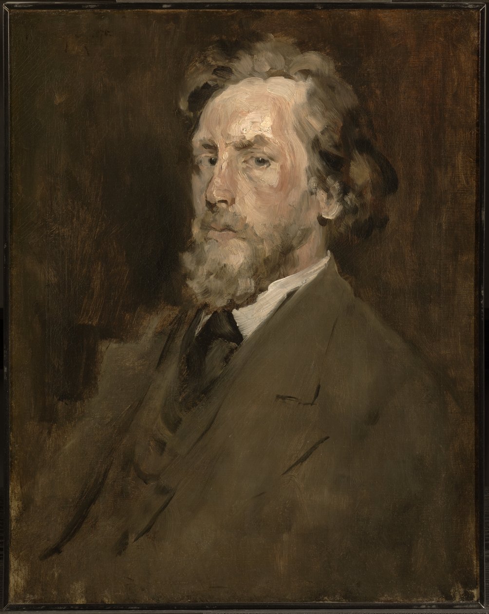 Porträt eines Mannes von William Merritt Chase