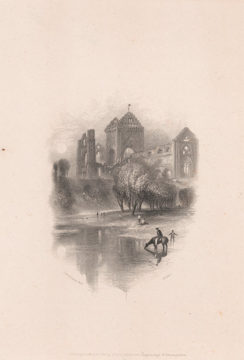 New Abbey, in der Nähe von Dumfries von William Miller