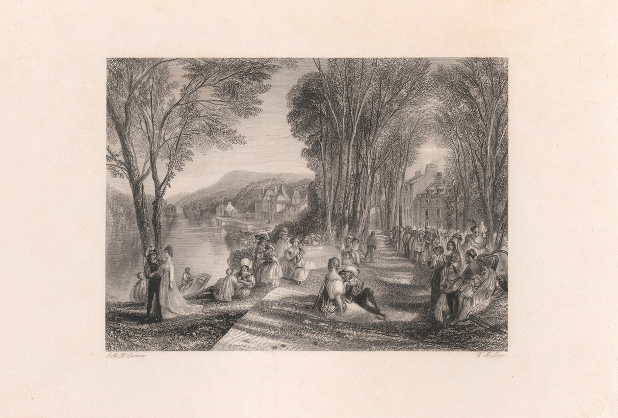 Palast von La Belle Gabrielle von William Miller
