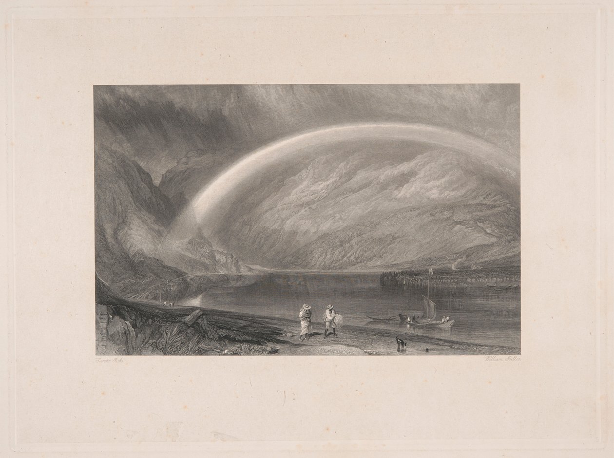 Der Rhein - Osterspey und Feltzen von William Miller