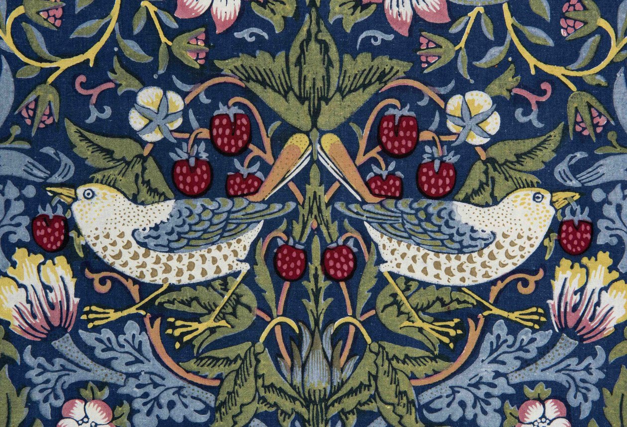 Dekorativer Stoff, 1883 von William Morris Tapestry Works