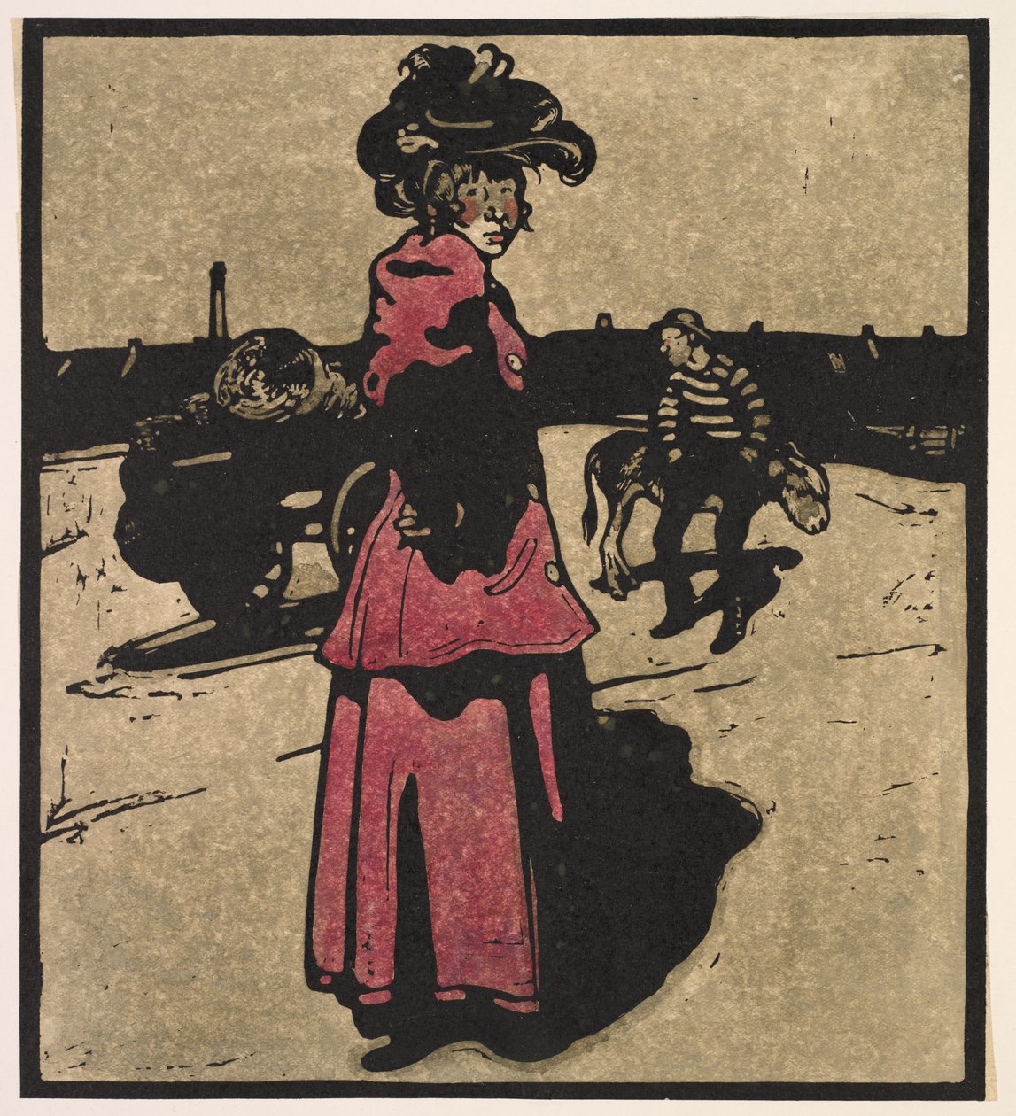 Londoner Typen: Obst- und Gemüsehändler von William Nicholson