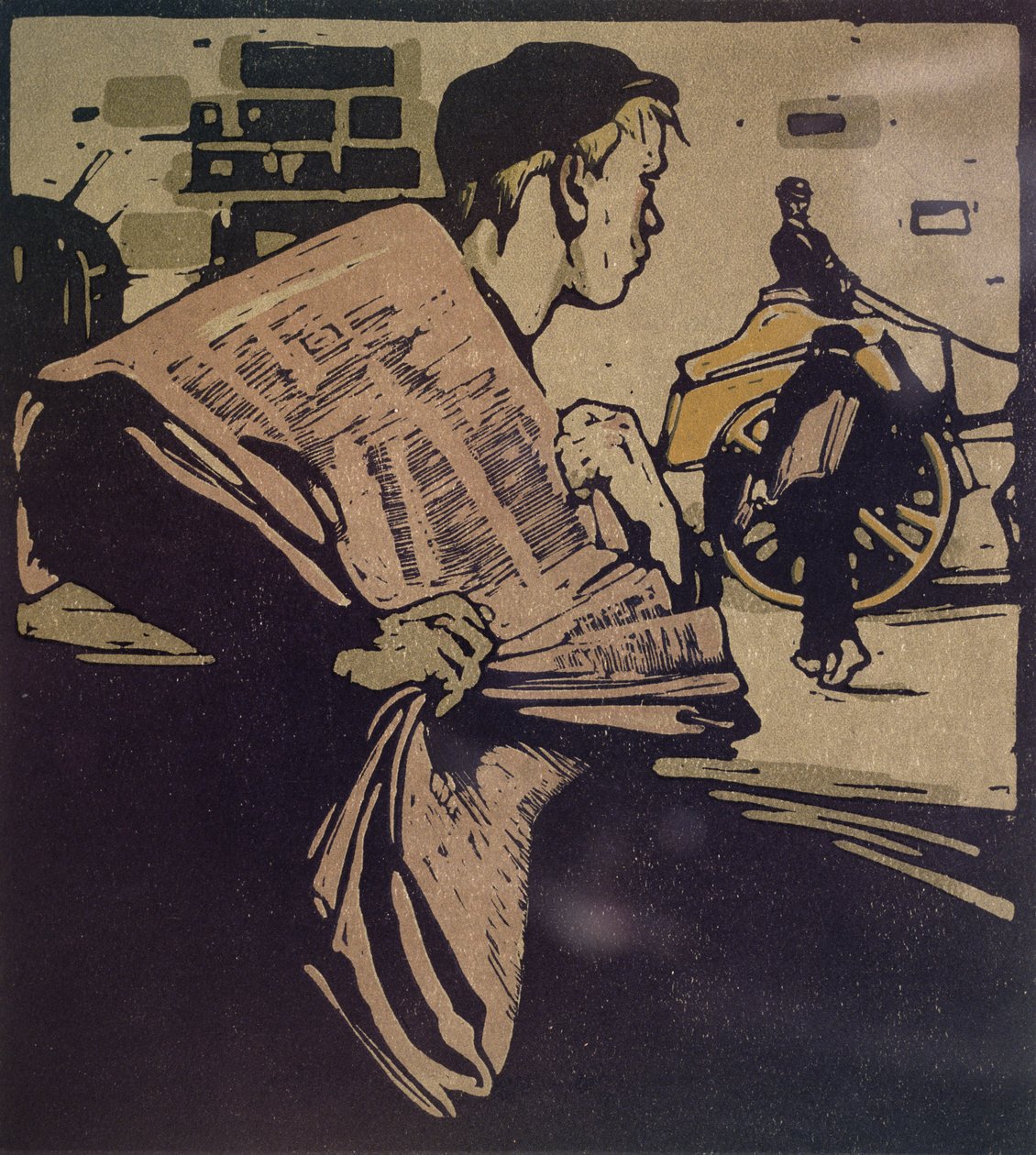 Zeitungsjunge aus 