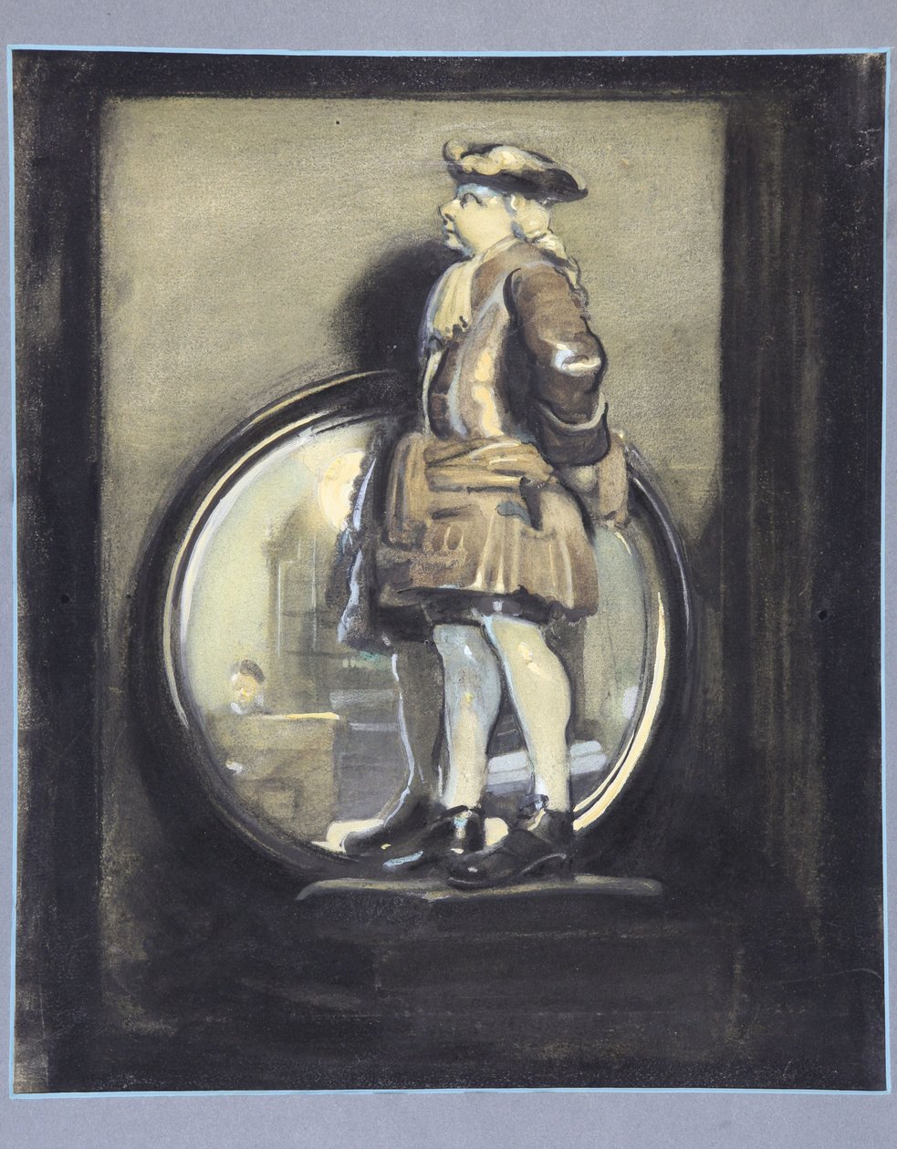 Der konvexe Spiegel von William Nicholson