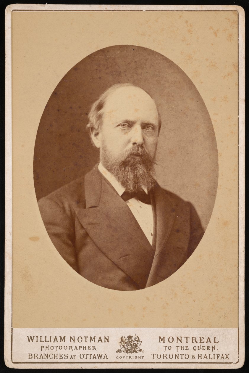 Porträt von Othniel Charles Marsh 1831-1879, ca. 1875 von William Notman