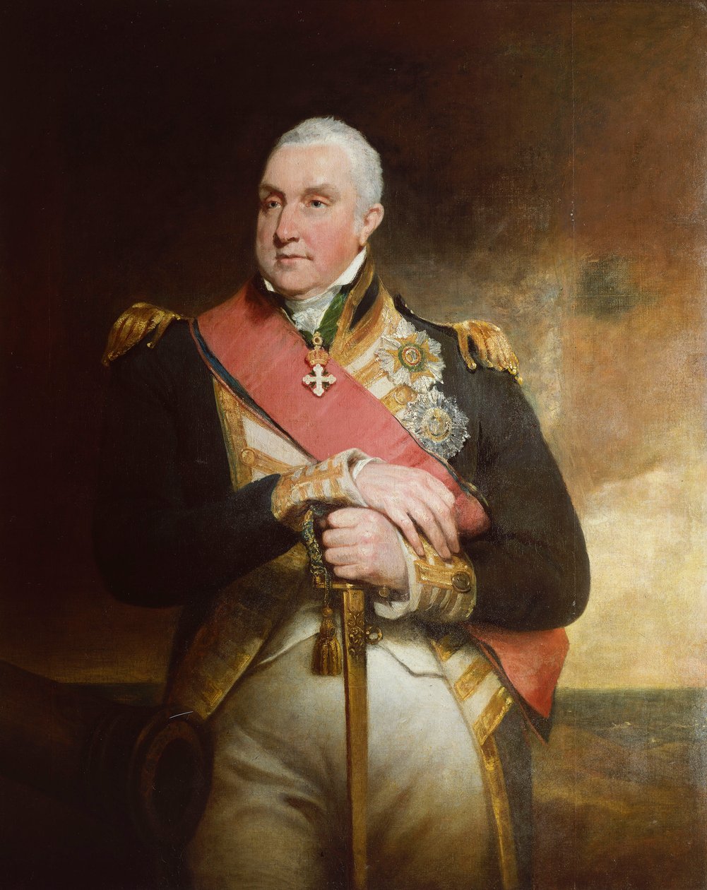 Admiral Edward Pellew von William Owen