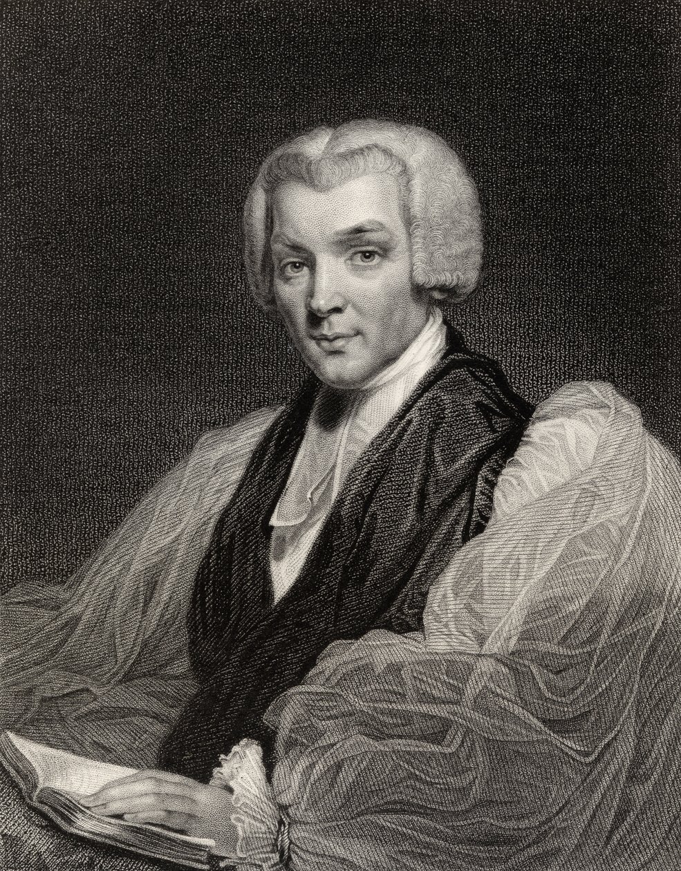 William Howley, graviert von W. Holl, aus 