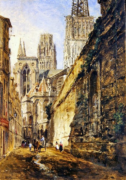 Kathedrale von Rouen von William Parrott