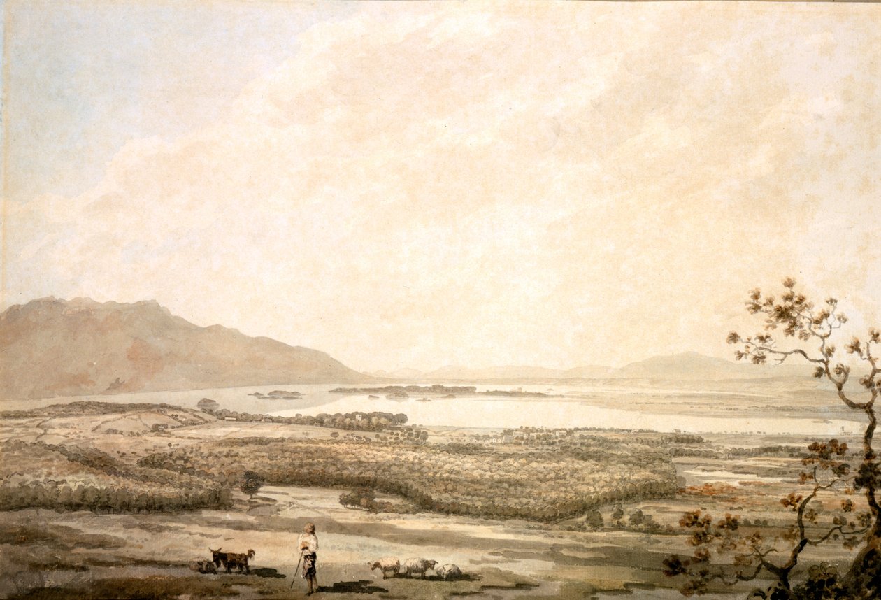 Killarney von den Hügeln über Muckross von William Pars