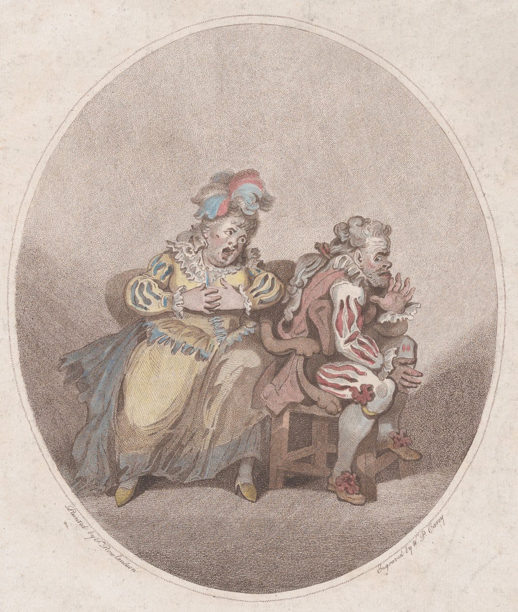 Die Anstandsdame und der kleine Isaac von William Paulet Carey