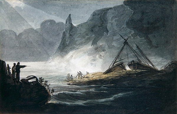 Felsige Küstenszene von William Payne