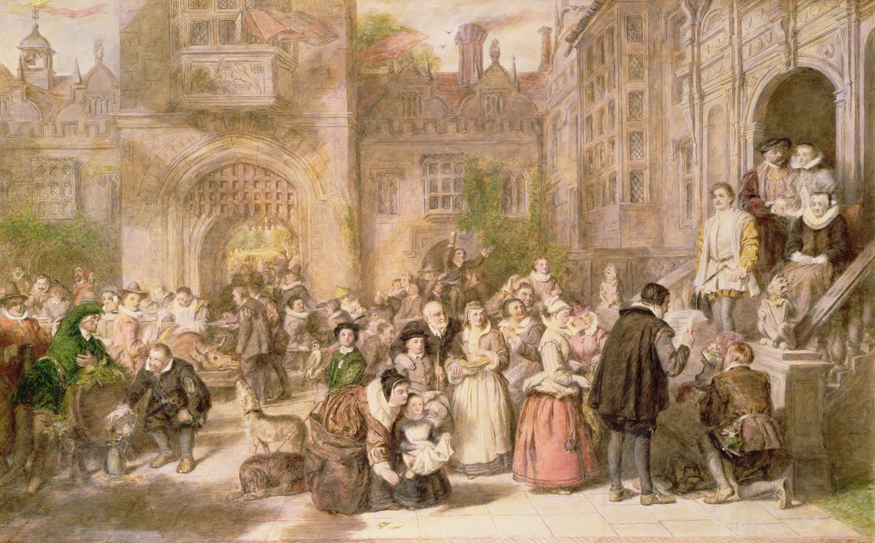 Volljährigkeit in alten Zeiten von William Powell Frith