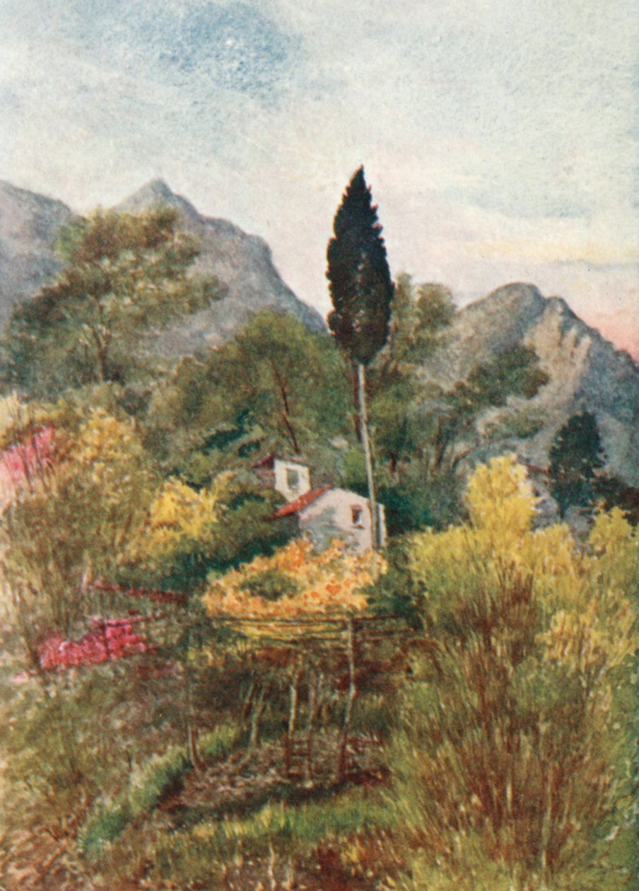 Im Borrigo-Tal, Mentone von William Scott