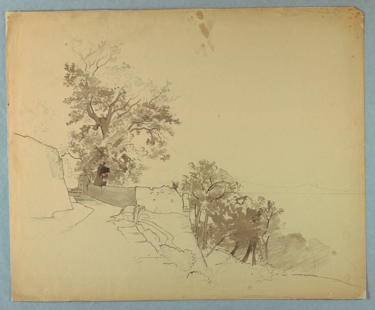 Studie einer Landschaft von William Stanley Haseltine