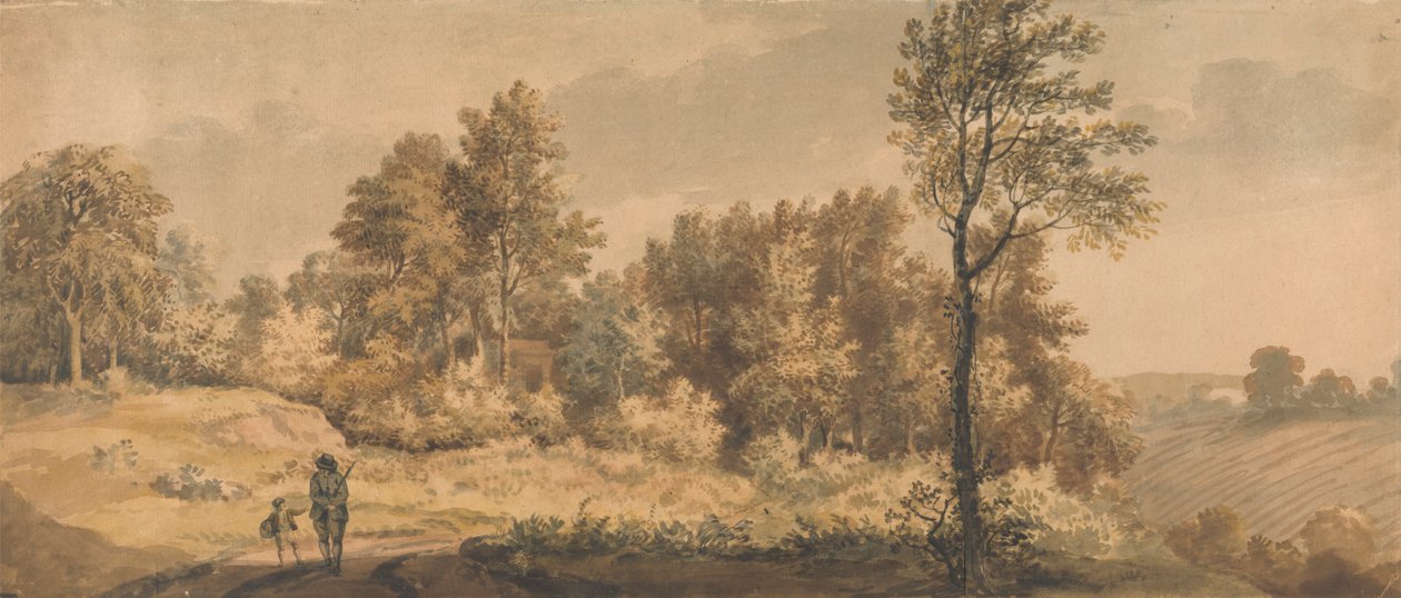 Ländliche Landschaft von William Taverner
