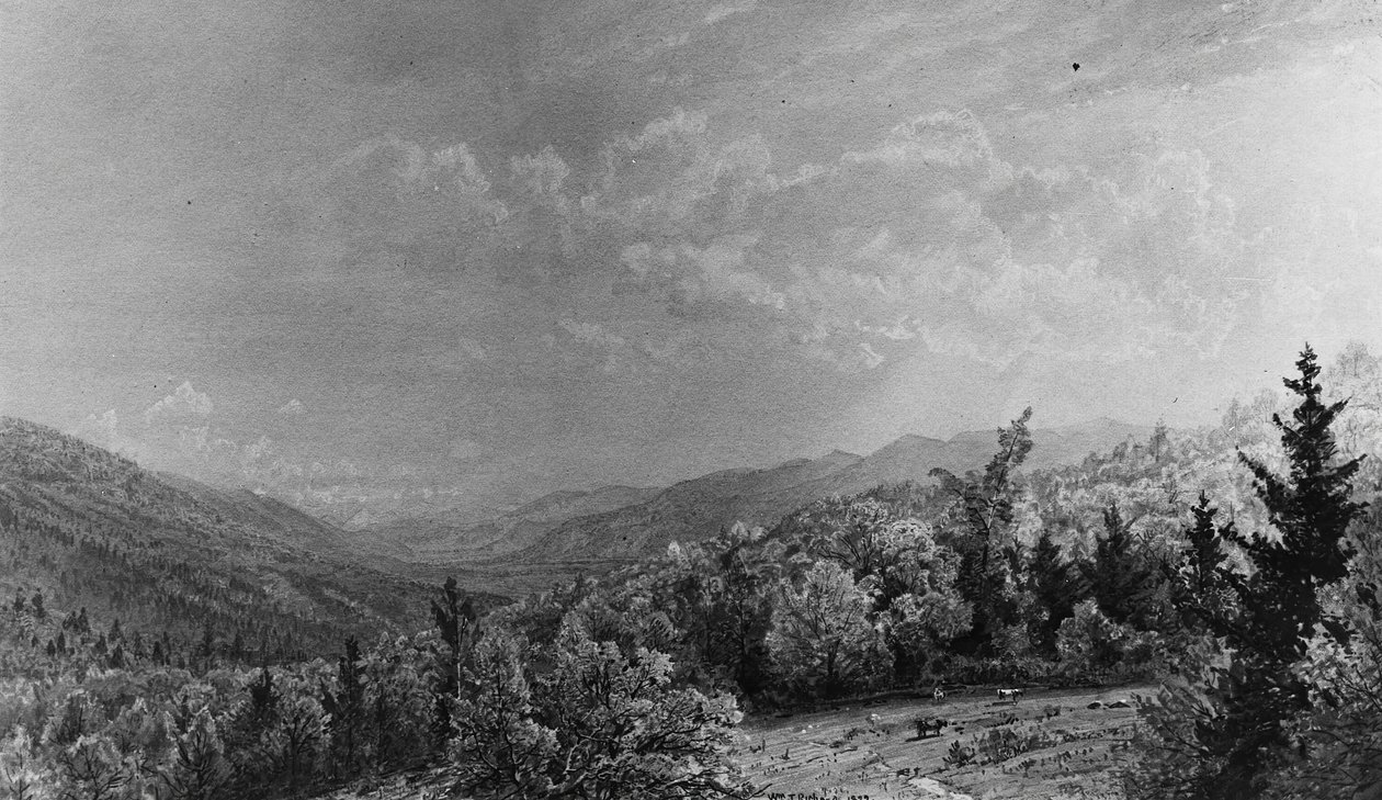 Vom Flume House, Franconia, New Hampshire von William Trost Richards