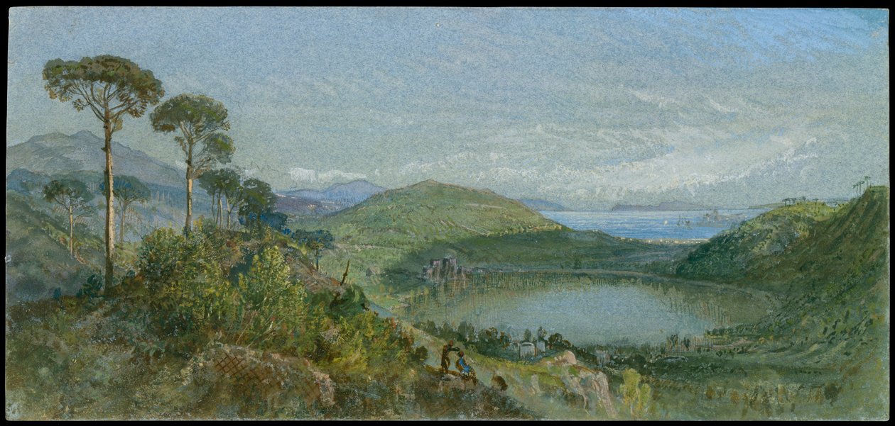 Lago Avernus, ca. 1867-70 von William Trost Richards