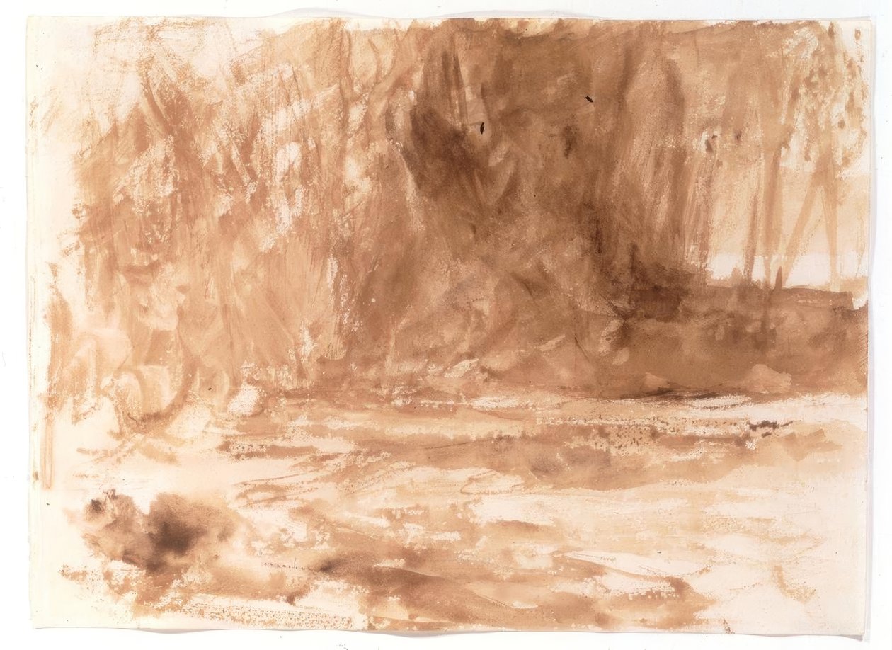 Studie am Fluss Washburn, Yorkshire von Joseph Mallord William Turner