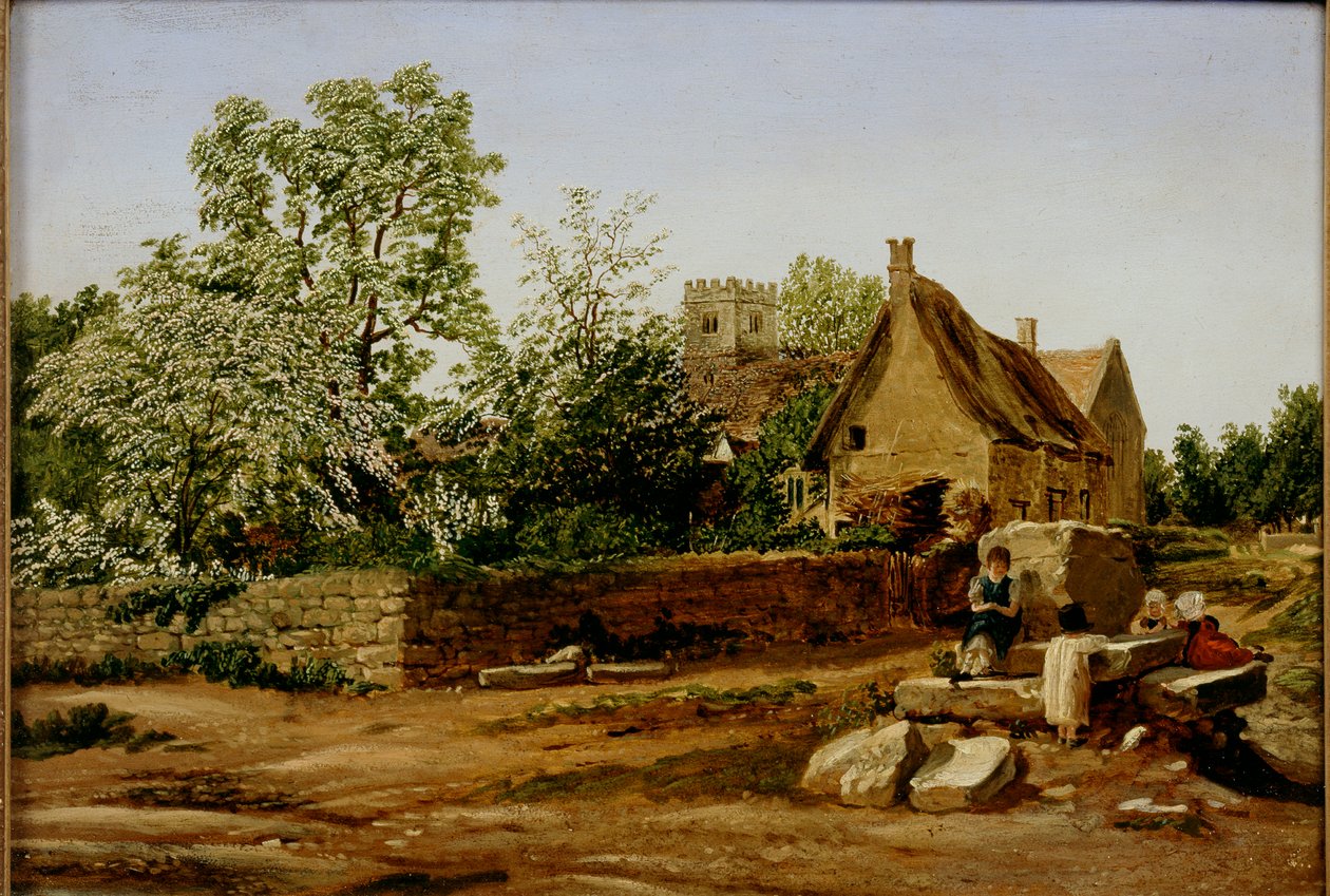 Ansicht von Marston, bei Oxford, frühes 19. Jahrhundert von Joseph Mallord William Turner