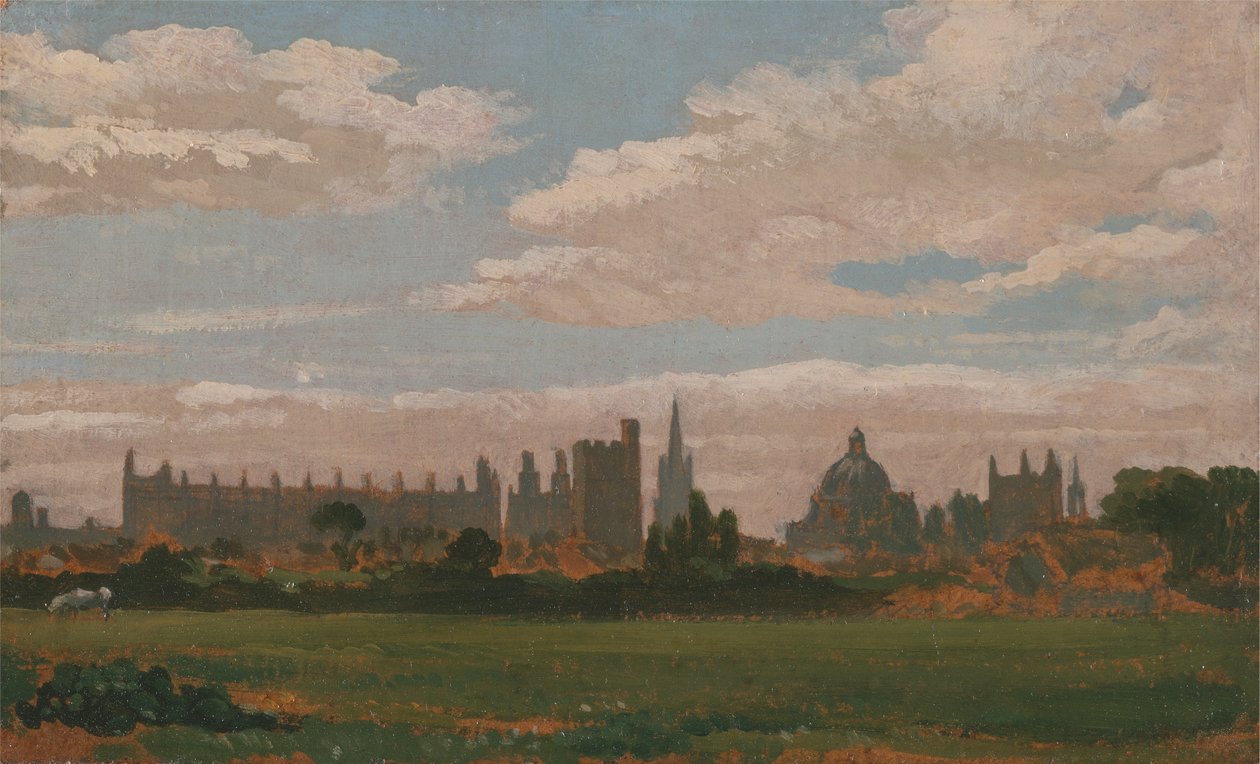 Ein Blick auf Oxford von William Turner of Oxford