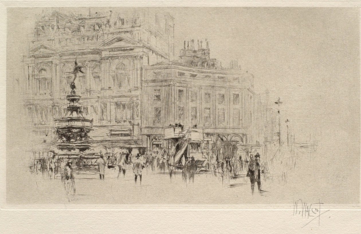 Piccadilly Circus von William Walcot