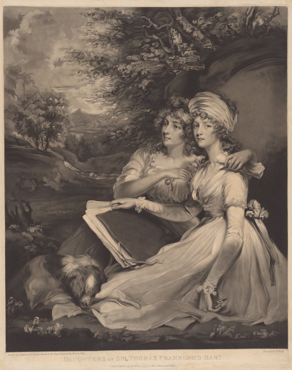 Töchter von Sir Thomas Frankland von William Ward