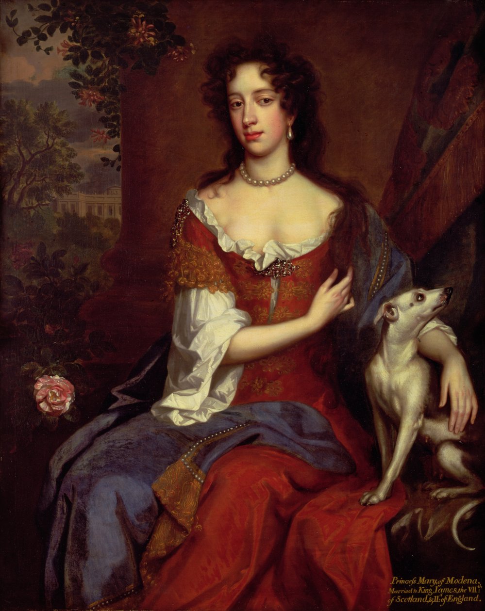 Porträt von Maria von Modena von William Wissing or Wissmig