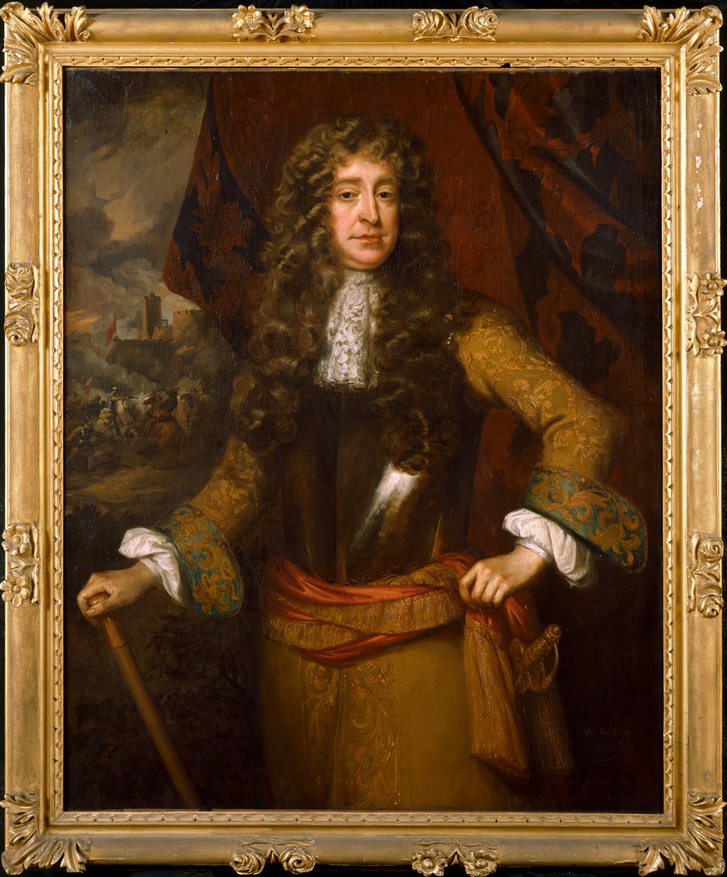 Unbekannter Mann genannt Wilhelm III. von William Wissing or Wissmig