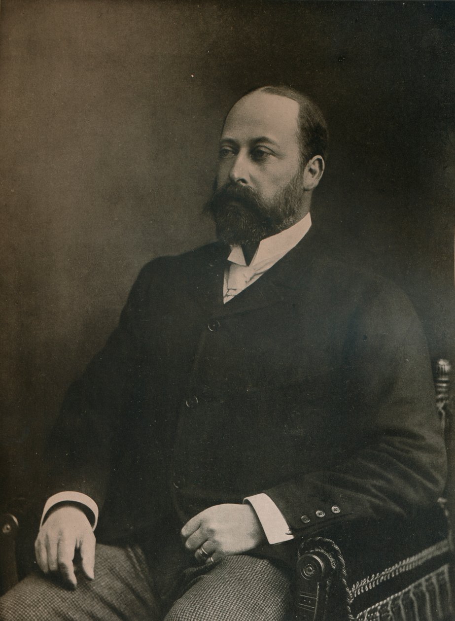 Ein privates Porträt von König Edward VII, ca. 1890-1911 von William and Daniel Downey
