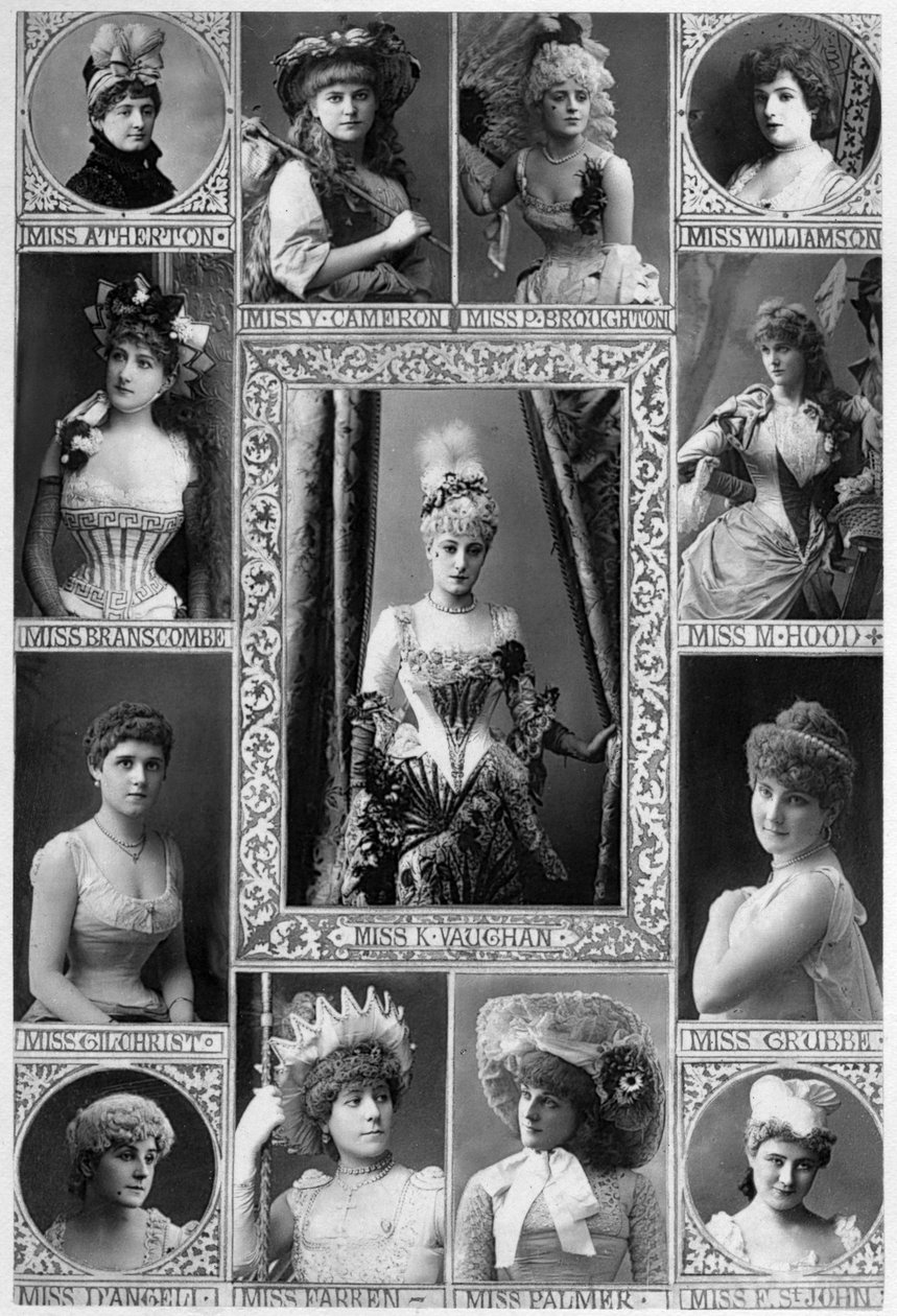 Führende Schauspielerinnen des 19. Jahrhunderts, 1890 von William and Daniel Downey