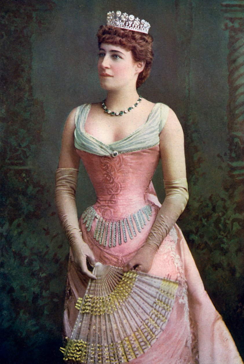 Lillie Langtry 1853-1929, englische Schauspielerin, 1899-1900 von William and Daniel Downey