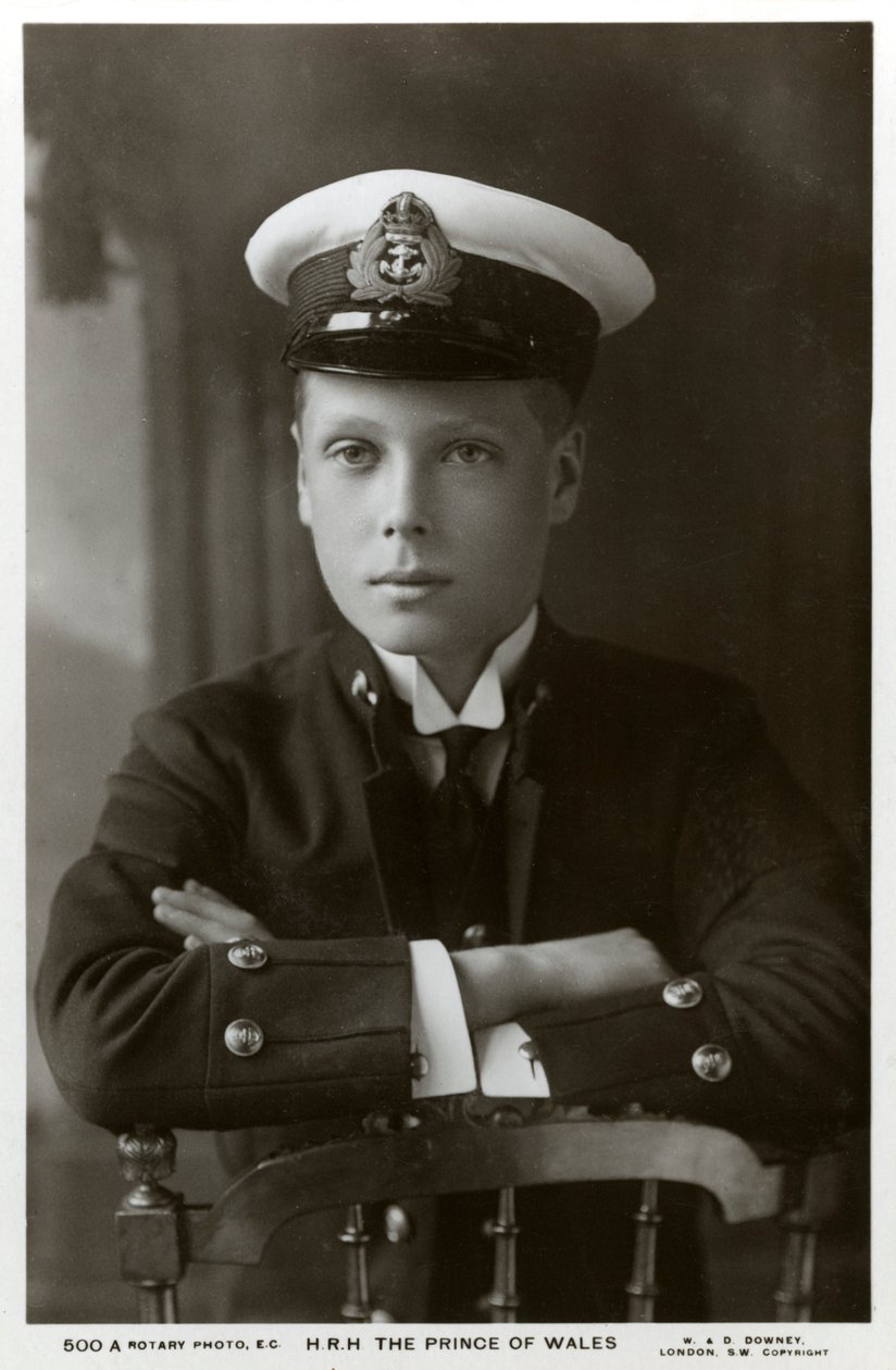 Der Prinz von Wales in Marineuniform von William and Daniel Downey