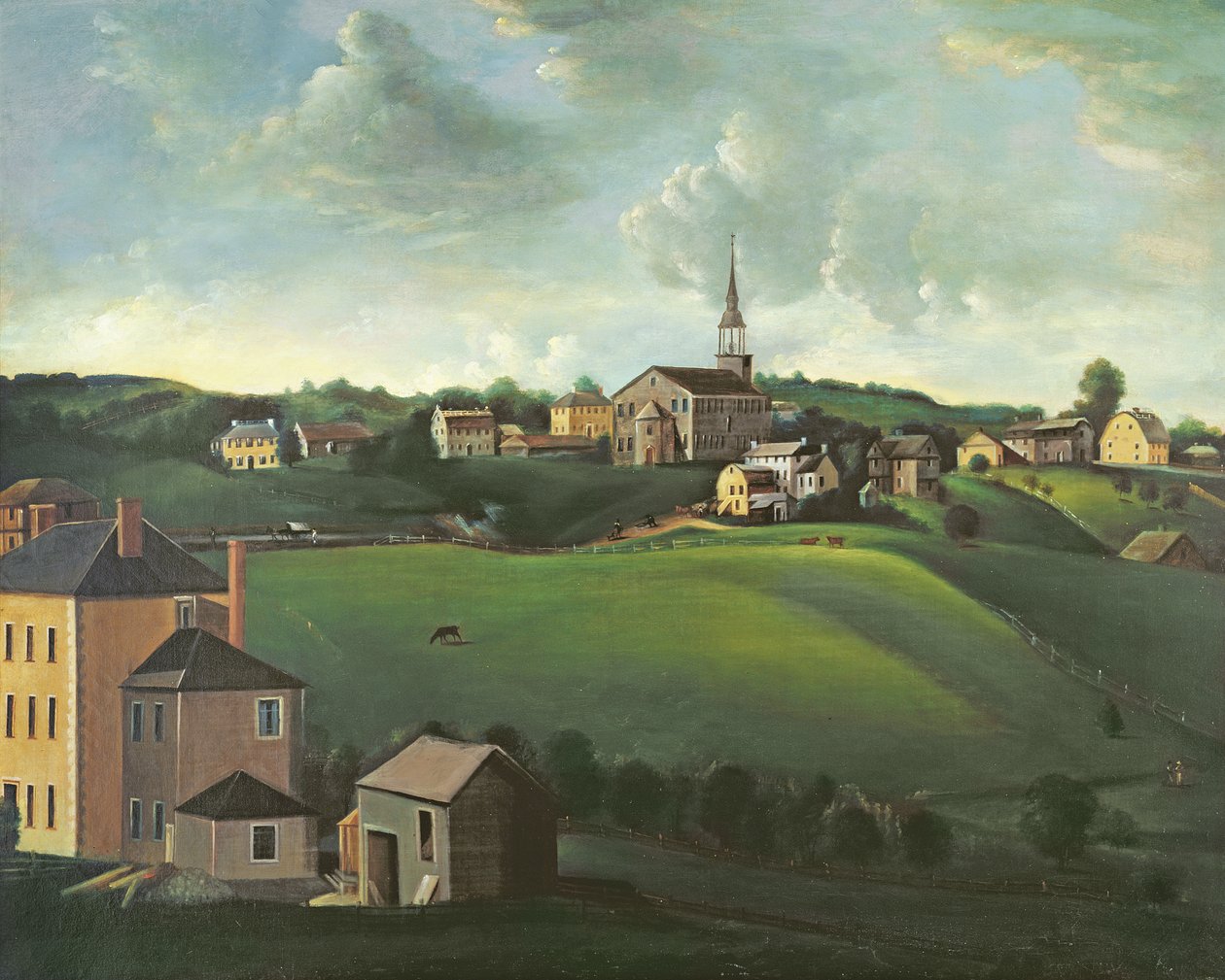 Hingham Meetinghouse, 1845 von Winckworth Allan Gay