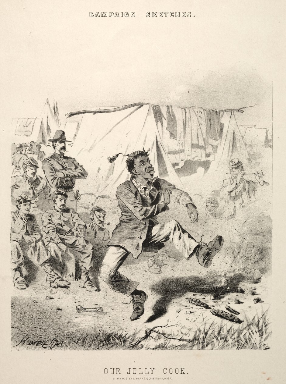 Kampagnenskizzen: Unser fröhlicher Koch von Winslow Homer