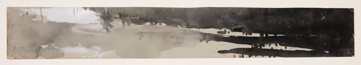 Fragment von "Forellenfischen, Lake St. John, Quebec" von Winslow Homer