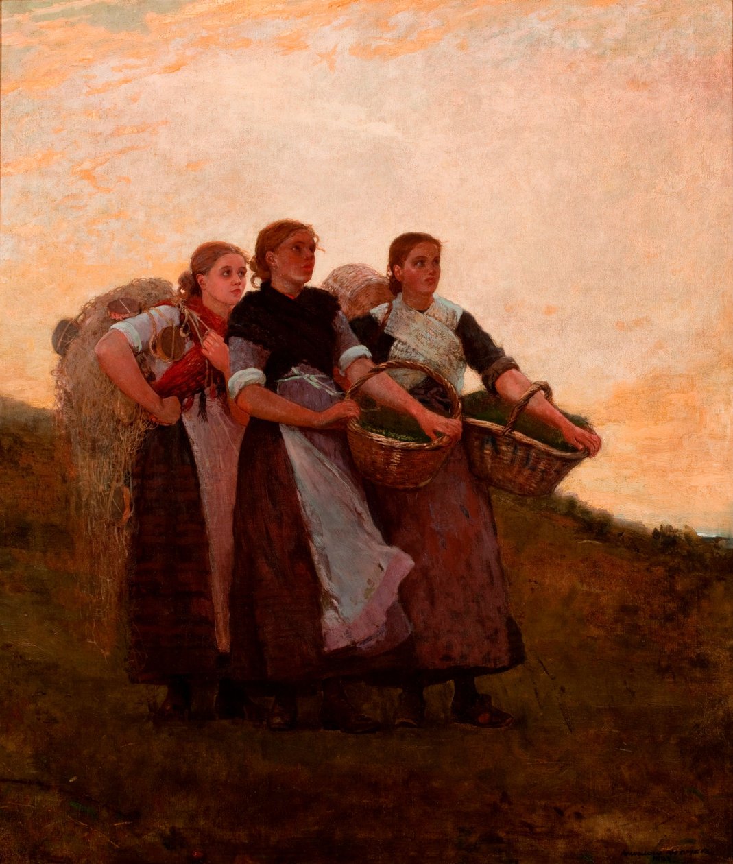 Horch! Die Lerche von Winslow Homer